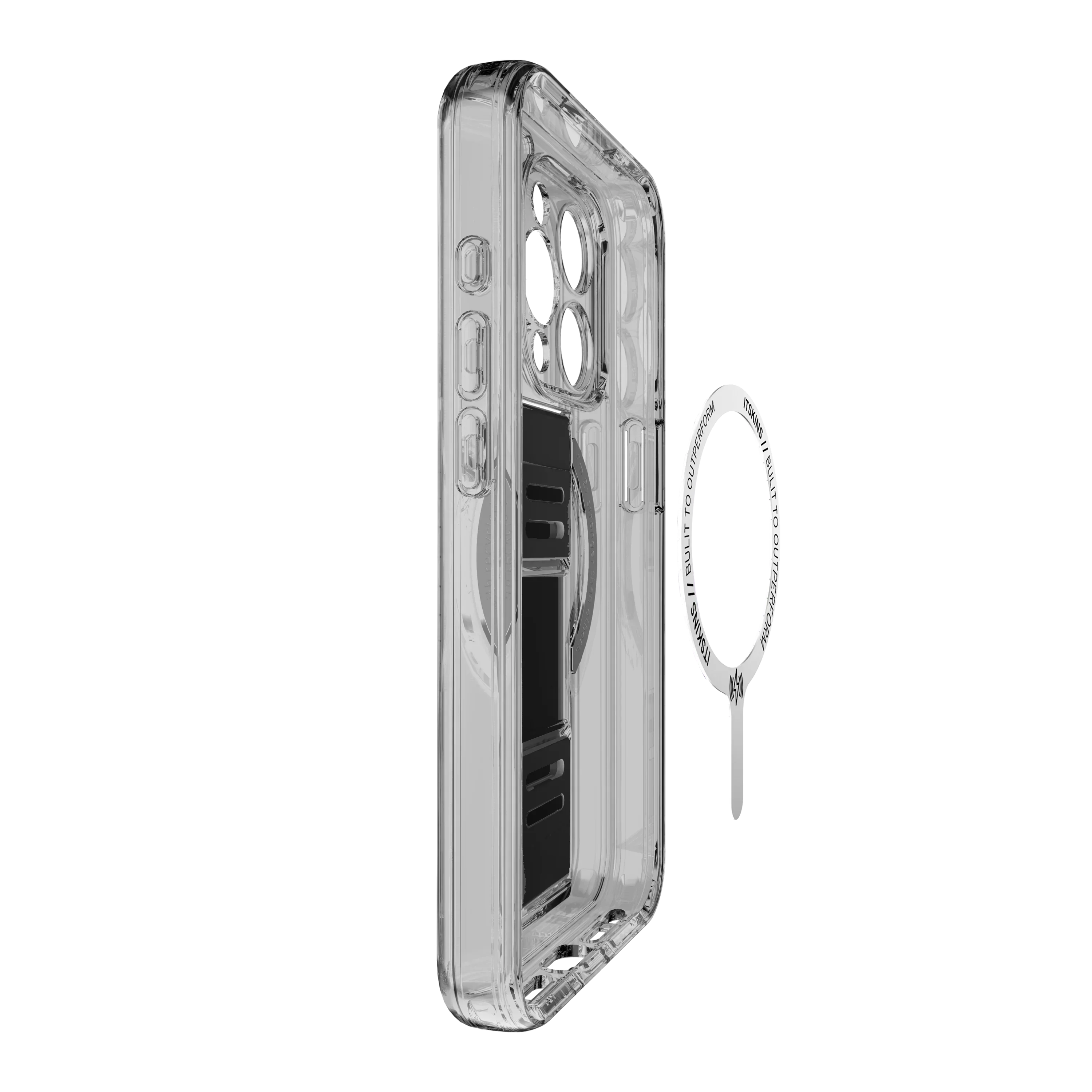Itskins Avana Grip-It iPhone 14 Pro Max Magsafe Cover - Black - Tashqila Itskins Avana Grip-It iPhone 14 Pro Max Magsafe Cover - Black - Tashqila
